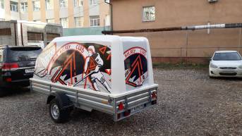Брендирование  грузовых автомобилей