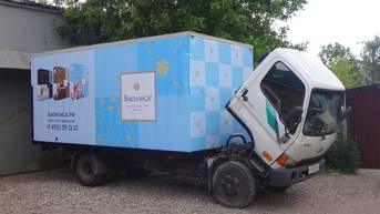 Брендирование  грузовых автомобилей